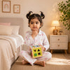 Girls Unicorn Print Muslin Night Suit