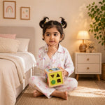 Girls Unicorn Print Muslin Night Suit