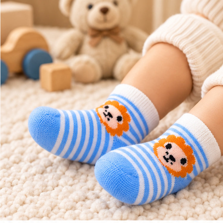 Snuggle Toes by CuddleKins | Baby Boys Socks | Pack of 3 | 0–12 Months