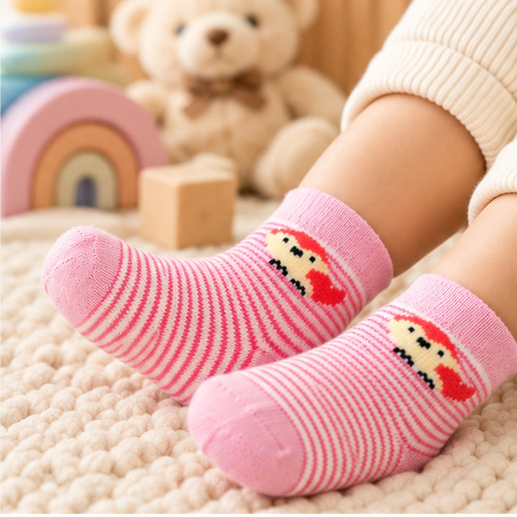 Sweet Toes by CuddleKins | Baby Girls Socks | Pack of 3 | 0–12 Months