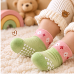 Tiny Grips by CuddleKins | Unisex Anti-Slip Baby Socks | Any 3 Pairs