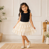 Girls Lace Collar Skirt Set
