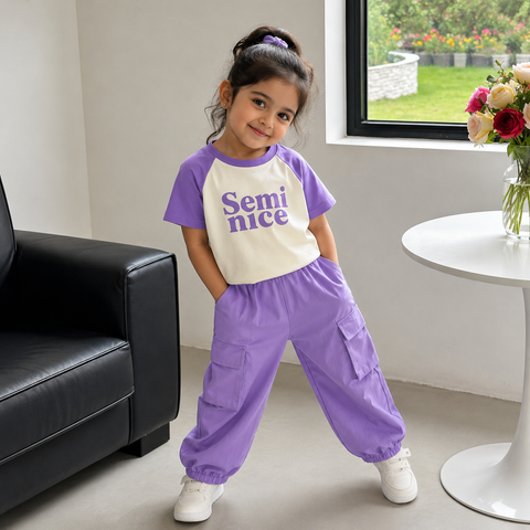 Girls Printed Co-ord Set
