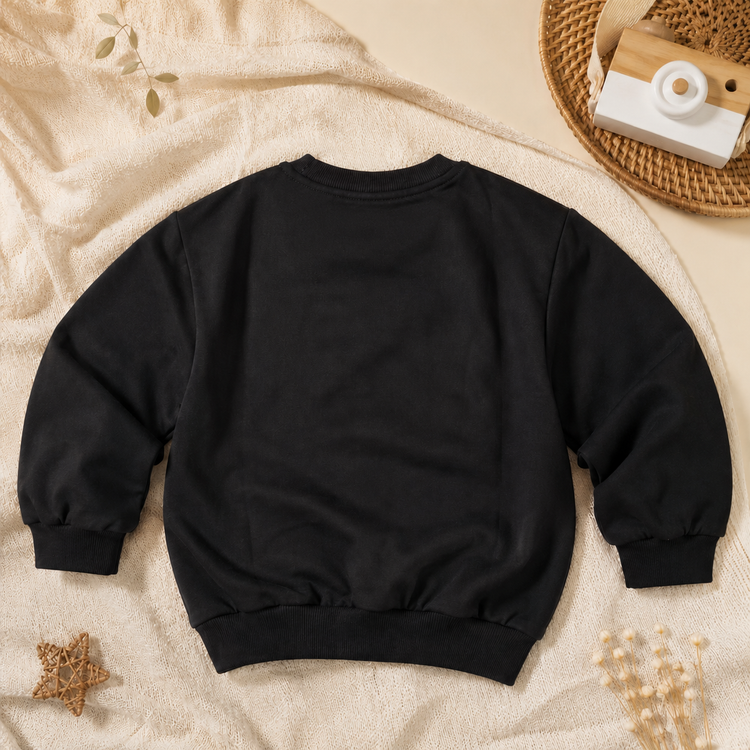 Kids Dark Grey pre Winter Sweatshirt.