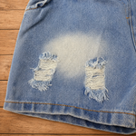 Boys Printed Cotton T-Shirt & Denim Shorts Co-Ord Set with Matching Sling Bag