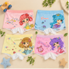 Girls Princess Cartoon Printed Boxer Underwear | Pack of 4 | Kids Innerwear