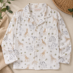 Unisex Safari Cotton Night Suit Set
