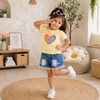 Girls Love Co-ord Set – Pearl Chain