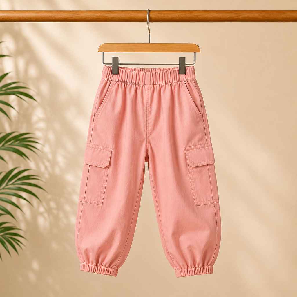 Graphic T-Shirt with Cargo Pants Co-ord Set