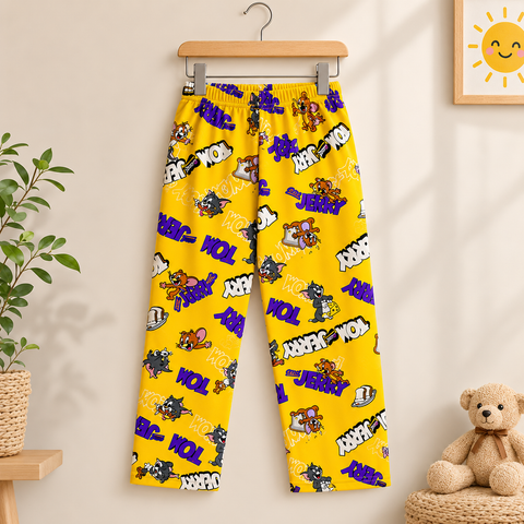 Tom & Jerry Printed Cotton Night Suit Co-ord Set