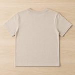 Cotton Denim Look Panel T-Shirt with Pocket Detail | Half Sleeve Casual Tee